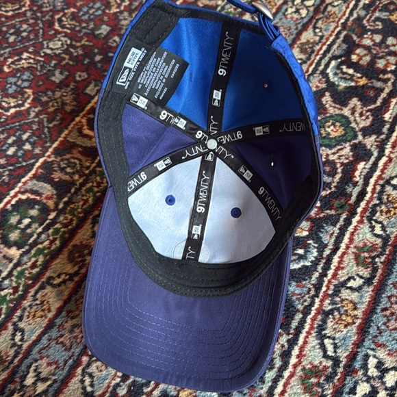 Men's New Era Blue/Navy Chelsea Colorblock 9TWENTY Adjustable Hat - Picture 6 of 8